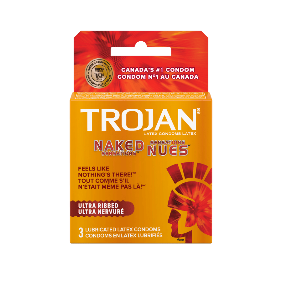 Trojan Condoms - Naked Sensation (Pack of 6) - Quecan