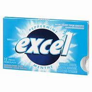 Excel - Peppermint Sugar Free Gum (12 x 12pc) - Quecan