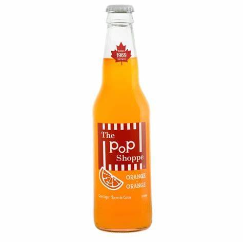 The Pop Shoppe Soft Drink - Orange (12 x 355ml) (Can Dep) - Quecan