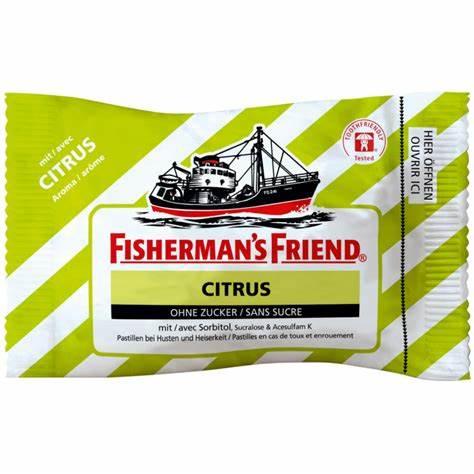 Fisherman's Friend Lozenges - Citrus (16x22) - Quecan