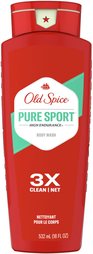 Old Spice High Endurance Pure Sport Body Wash 532ml - Quecan