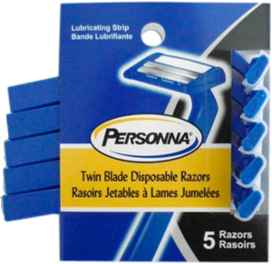 Personna Men's Twin Blade Disposable Razors 5ct. - Quecan