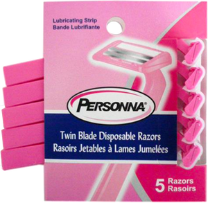 Personna Women's Twin Blade Disposable Razors 5ct. - Quecan