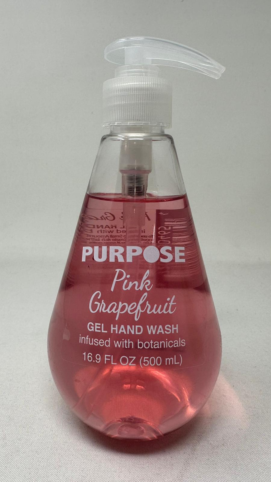 Purpose Gel Hand Wash - Pink Grapefruit (500ML) - Quecan