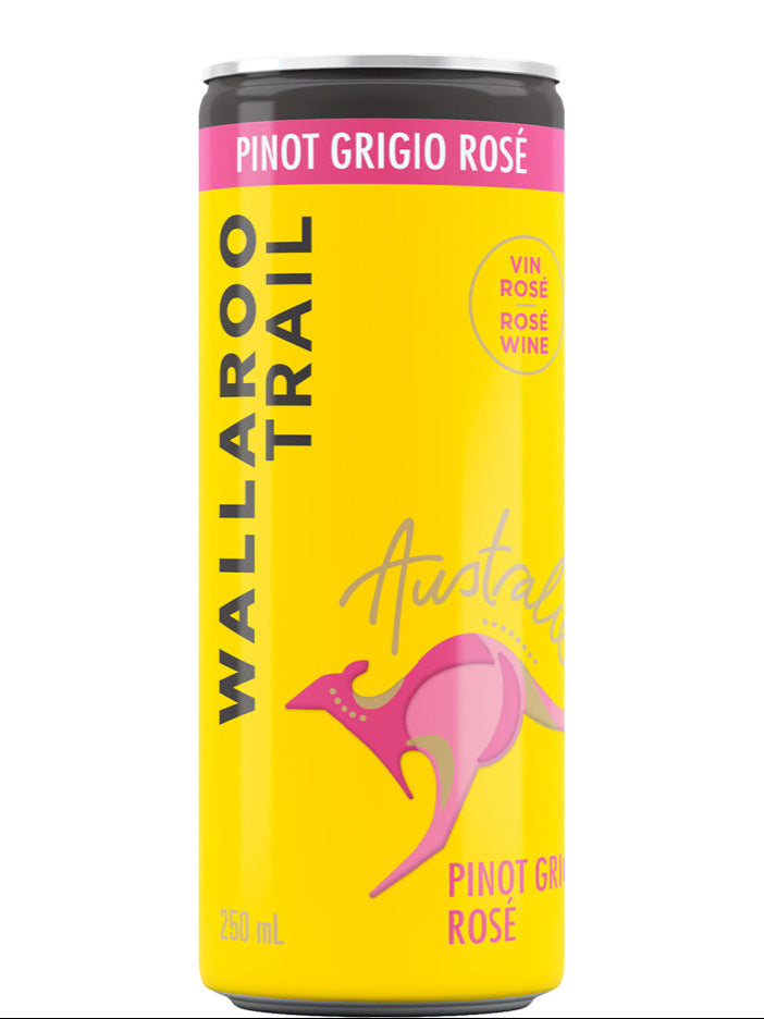 Wallaroo Trail Pinot Grigio Rose (24x250ml) - Quecan