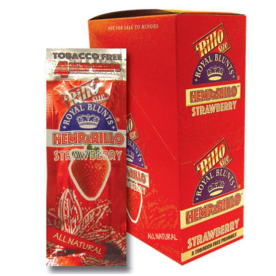 Royal Blunts - Hemparillo Hemp Wraps (Box of 15) - Quecan