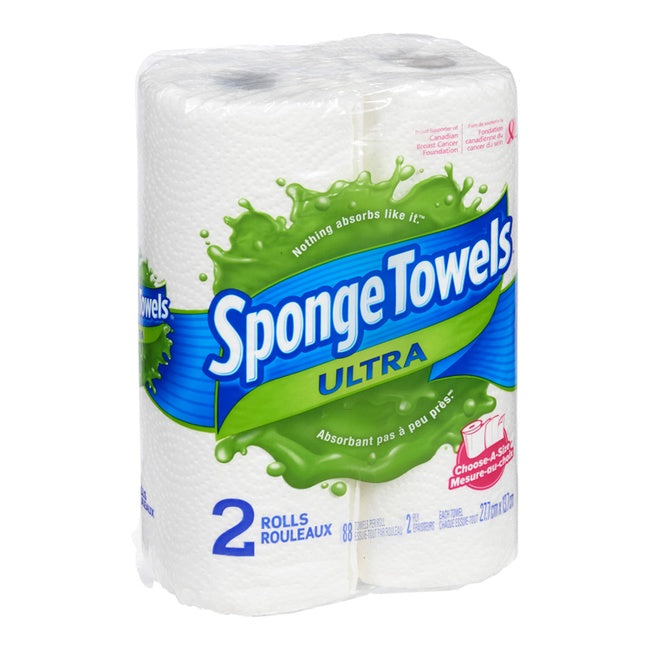 Sponge Towel Ultra (12X2) Rolls - Quecan