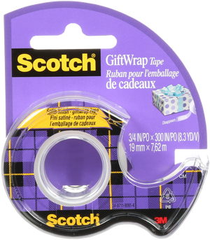 Scotch Gift Wrap Tape 19mm x 7.62m - Quecan