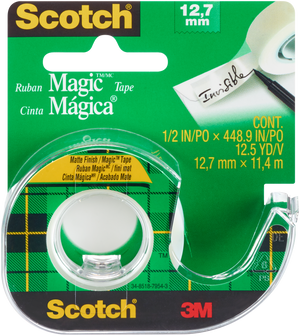 Scotch Magic Tape 12.7mm x 11.4m - Quecan