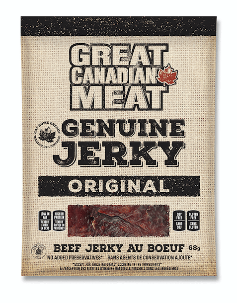 Great Canadian Meat Genuine Jerky -  Original (68g) - Quecan