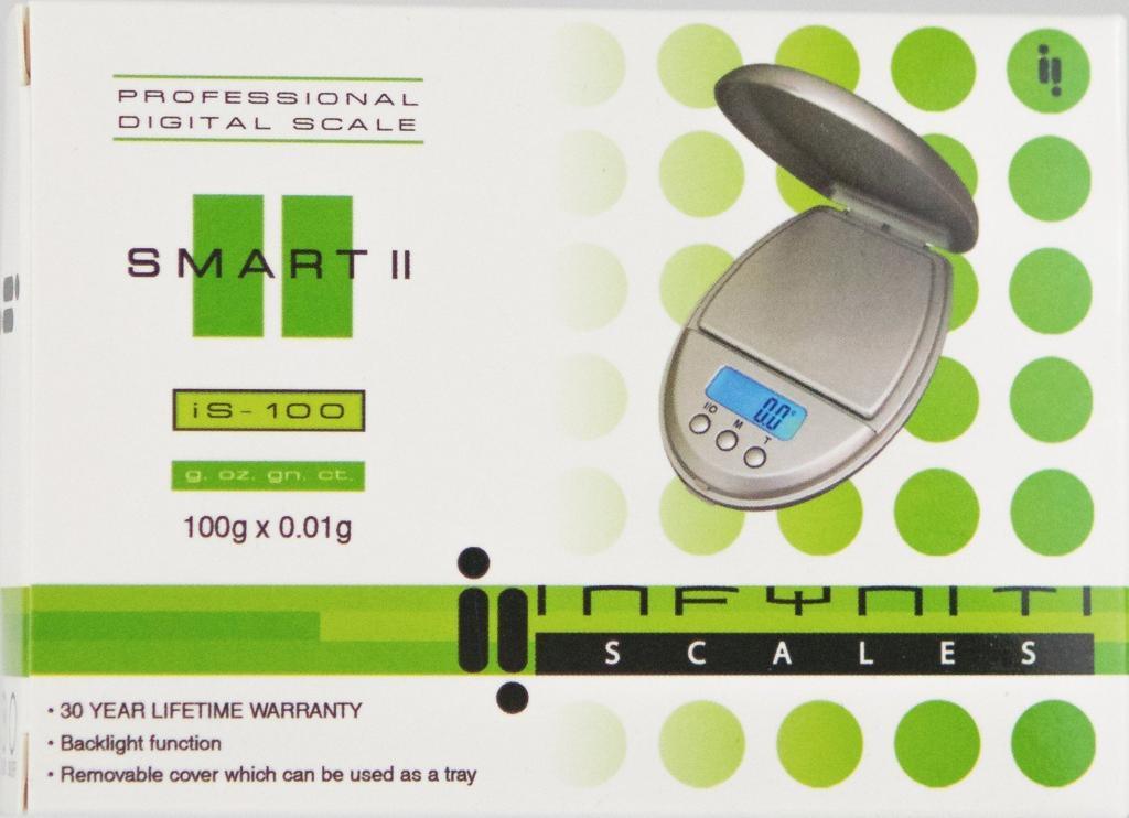 Infyniti Smart II IS-100 - Digital Scale (100g x 0.01g) - Quecan