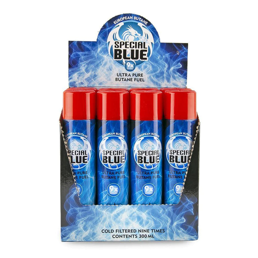 Special Blue Butane 9x Refined 300ML (Box of 12) - Quecan