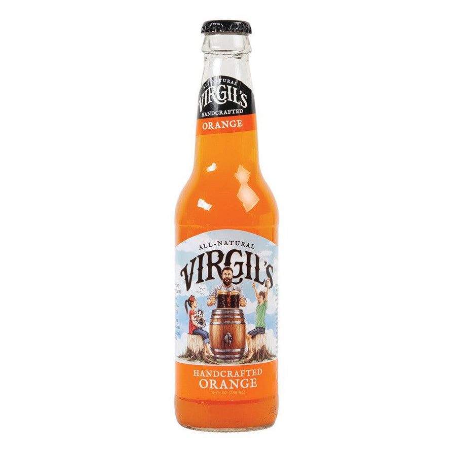 Virgils  - Soda ( 12 x 355ml ) - Orange Cream ( Can Dep ) - Quecan