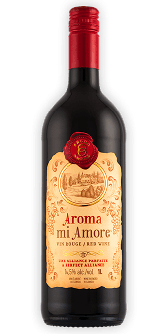 WINE AROMA MI AMORE RED (6 x 1L) - Quecan