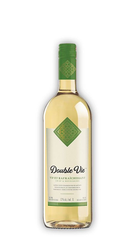 WINE DOUBLE VIE BLANC  L (6 x 1L) - Quecan