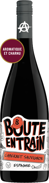 Wine - Boute En Train Cab. Sauvignon (6 x 750 mL) - Quecan