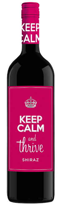 WINE KEEP CALM RED  F (6 x 750ml) - Quecan