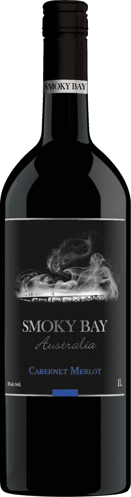 WINE SMOKY BAY RED AUS  CABERNET MERLOT (6 x 1L) - Quecan