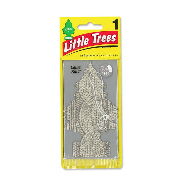 Little Trees Car Air Freshener (Pack of 24) Cable Knit - Quecan