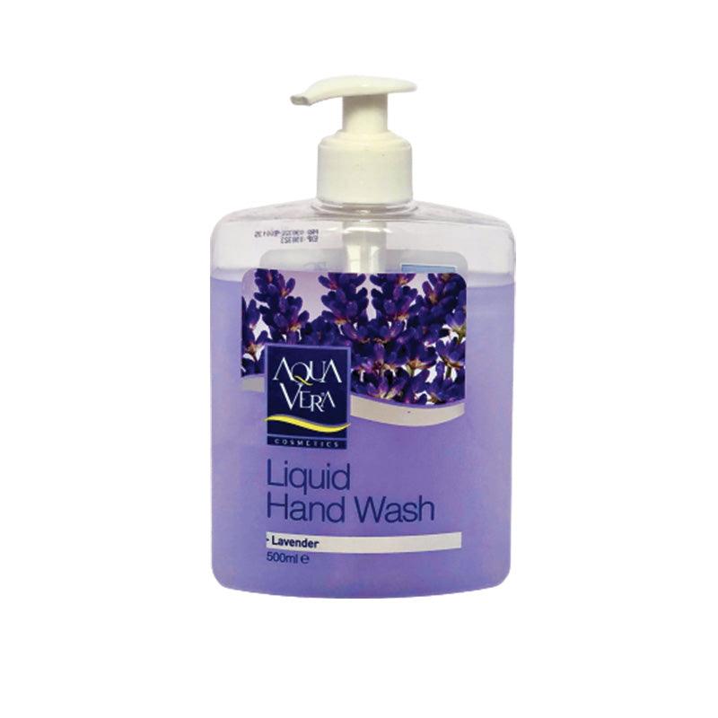 Aqua Vera Liquid Hand Wash 500ML Lavander - Quecan