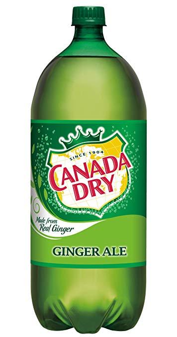 Canada Dry Ginger Ale - Soft Drink (12 x 1L) (Can Dep) - Quecan