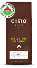 Cimo Espresso Roast Organic - Coffee Bean (454g) - Quecan