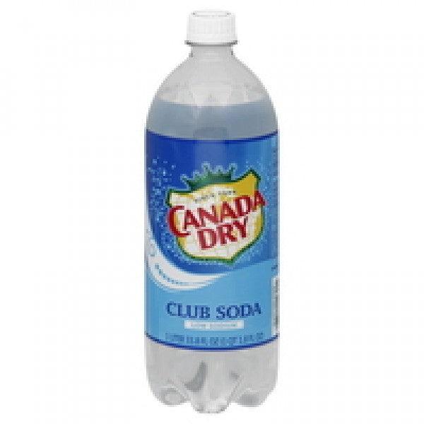 Canada Dry Club Soda - Soft Drink (8 x 2L) (Can Dep) - Quecan