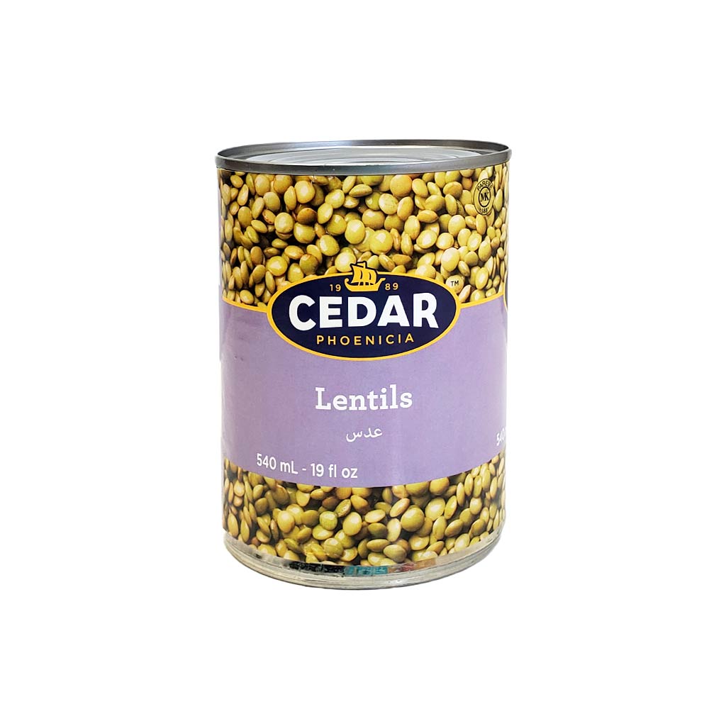 Cedar Phoenicia Lentils 24X540 - Quecan