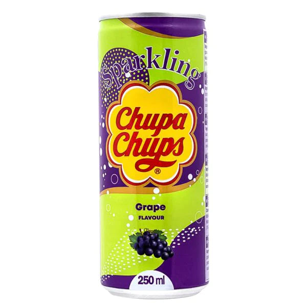 Chupa Chups Sparkling Grape (24 x 250) ML - (Can Dep) - Quecan