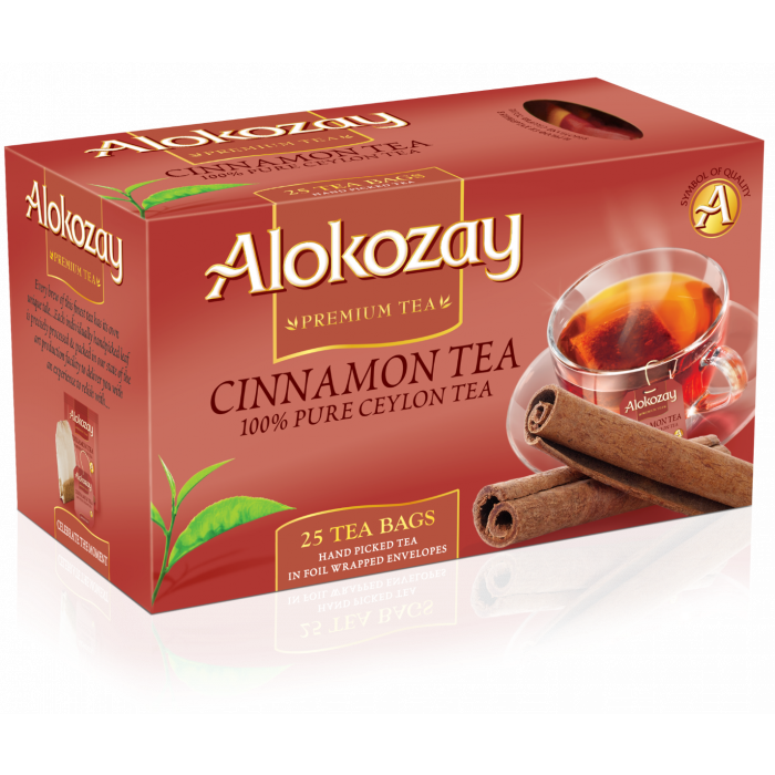Alokozay Cinnamon Tea (25 Bags) - Quecan