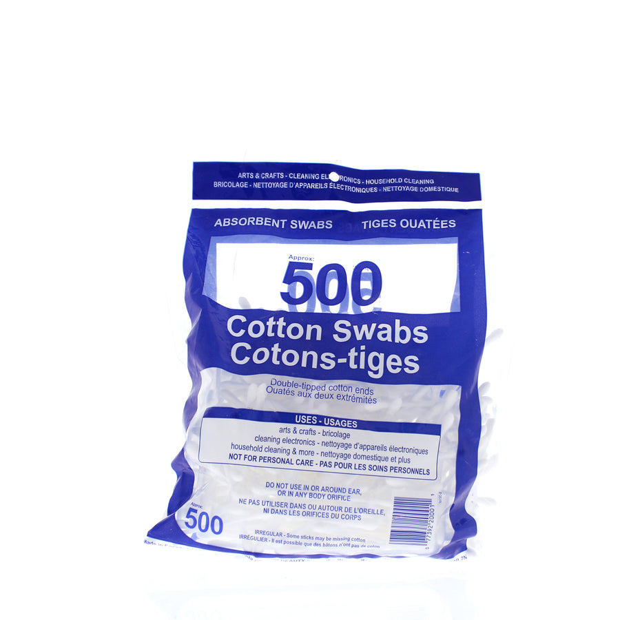 Cotton Swabs (Pack of 500) - Quecan