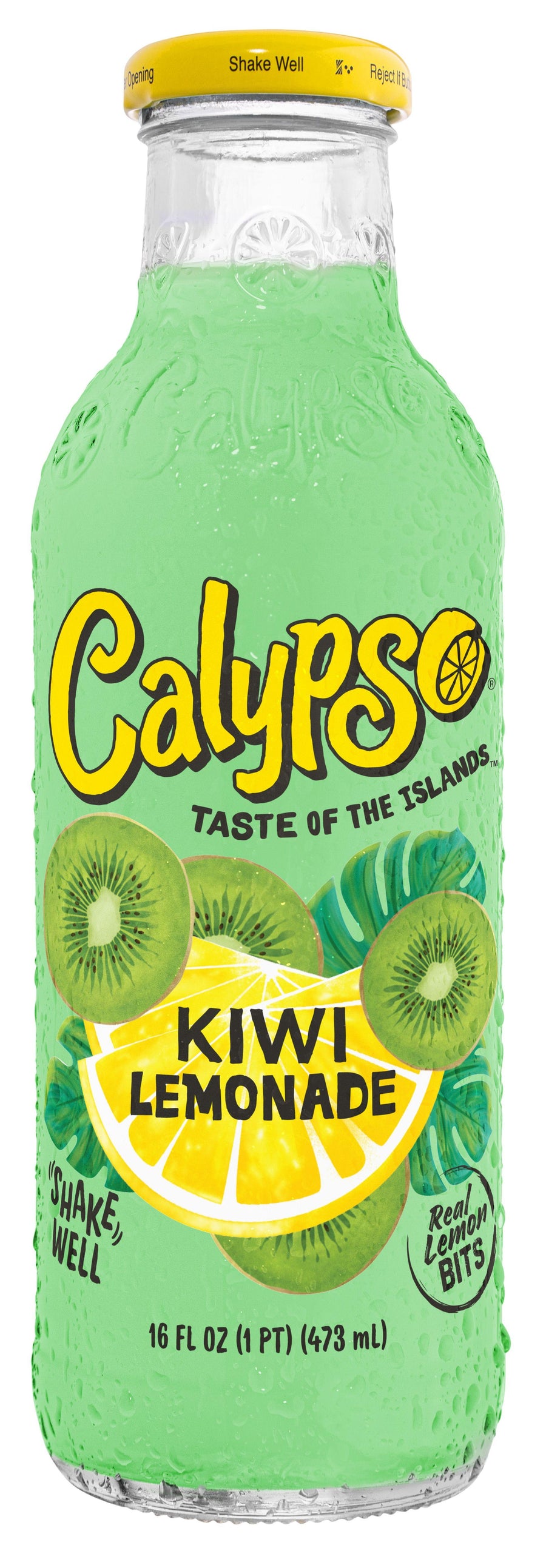 Calypso Lemonade -   Kiwi Lemonade (12 x 473ml) - Quecan