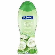 Soft Soap Body Wash - Cucumber Water & Mint (443ml) - Quecan
