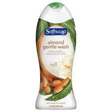 Soft Soap Body Wash - Almond Gentle Wash (443ml) - Quecan