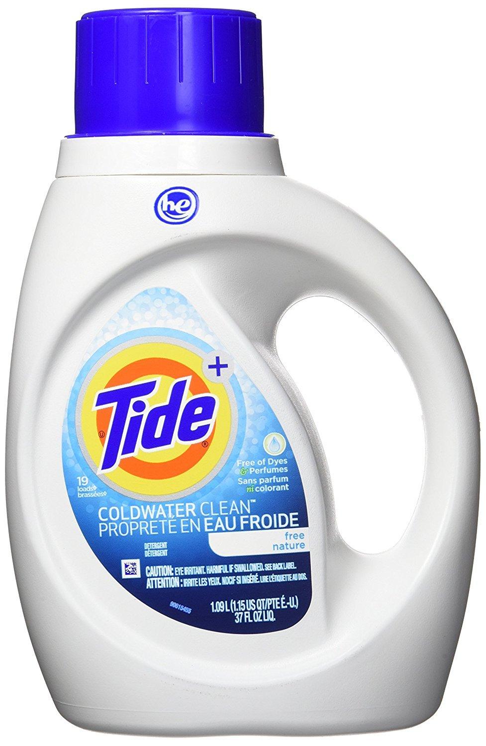 Tide Cold Water Clean Detergent - Free Nature (1.36L) - Quecan
