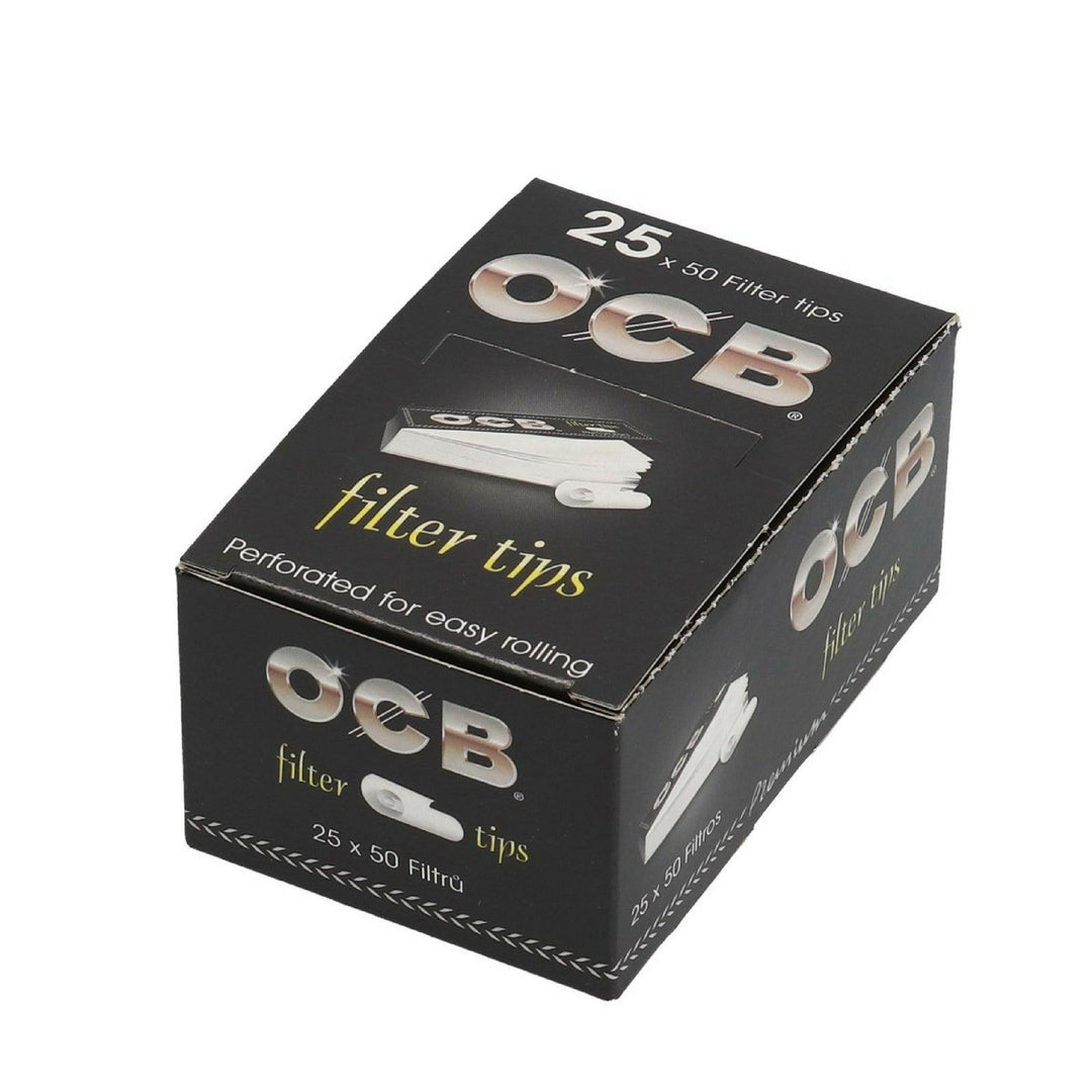 Filter Tips Box's OCB Premium Perforated Filter Tips (Box of 25 Booklets)– Quecan ...