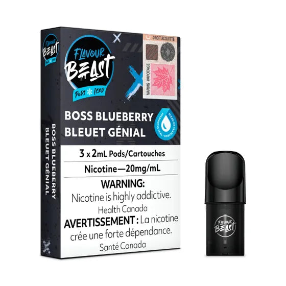 Flavour Beast Pod Packs - Single (20mg/ml) (STAMPED) - Quecan