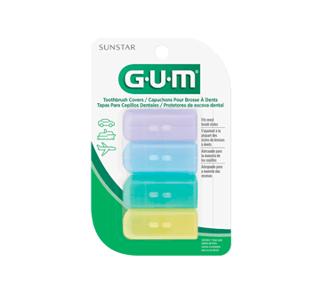GUM Toothbrush Covers (Pack of 4) - Quecan