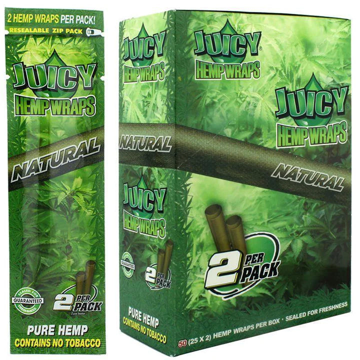 Juicy Jay's Hemp Wraps - (Box of 25) - Quecan