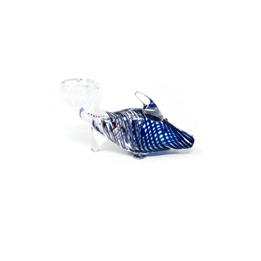 Fish Glass Hand Pipe - Quecan