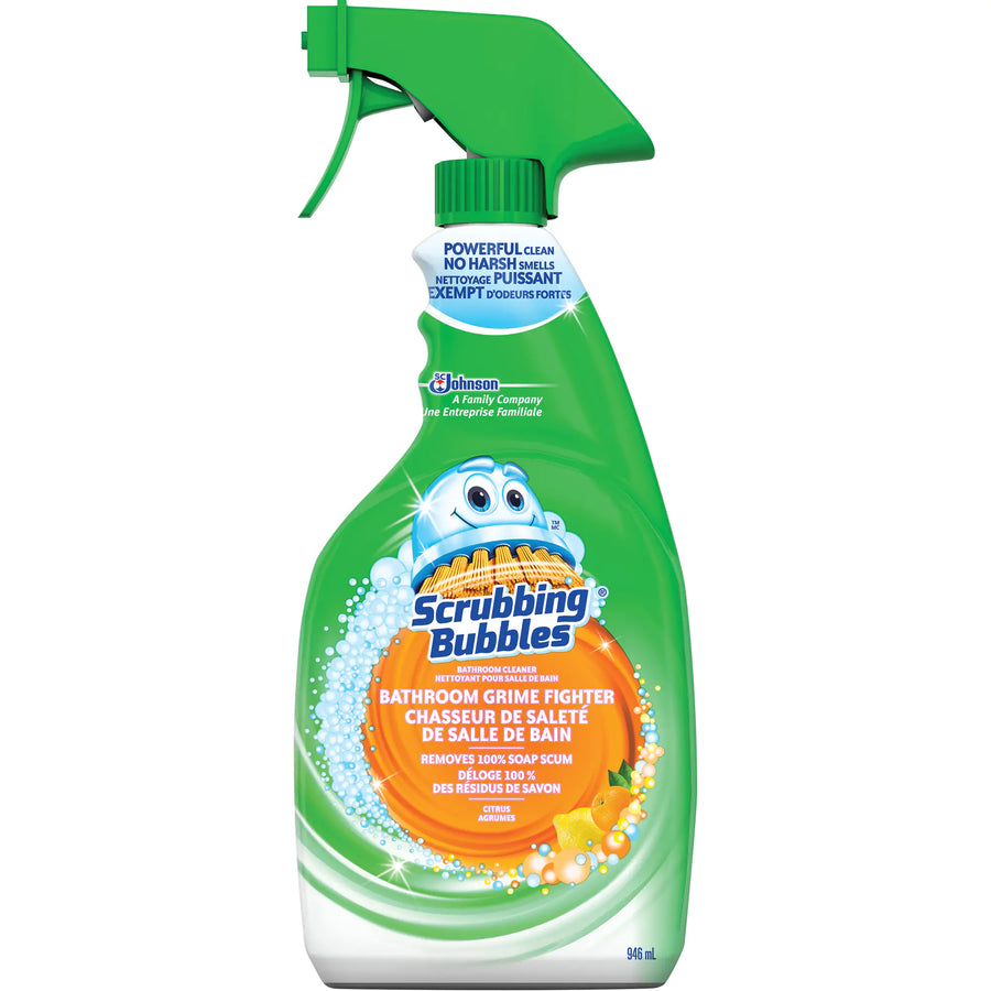 Scrubbing Bubbles Bathroom Cleaner With Bleach 946ml - Quecan