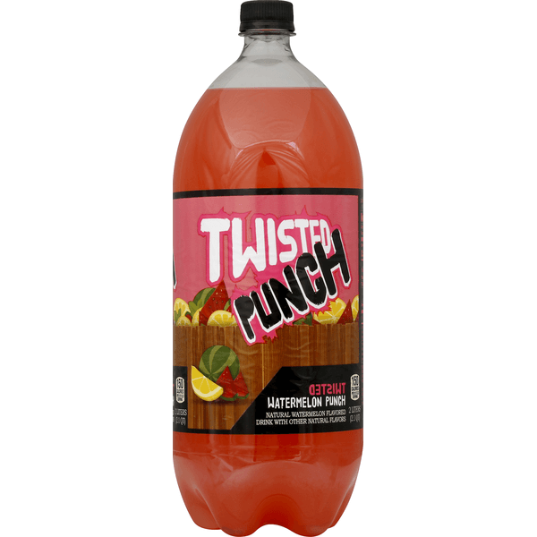 Twisted Punch - (15 x 1L) (Can Dep) Watermelon Punch - Quecan