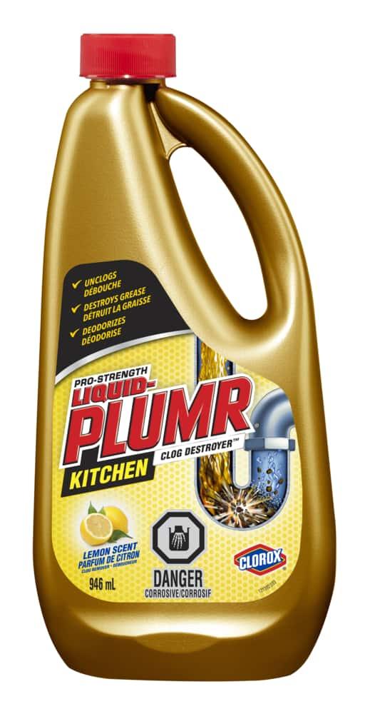 Liquid - Plumr Kitchen Clog Destroyer Lemon Scent 946ml - Quecan
