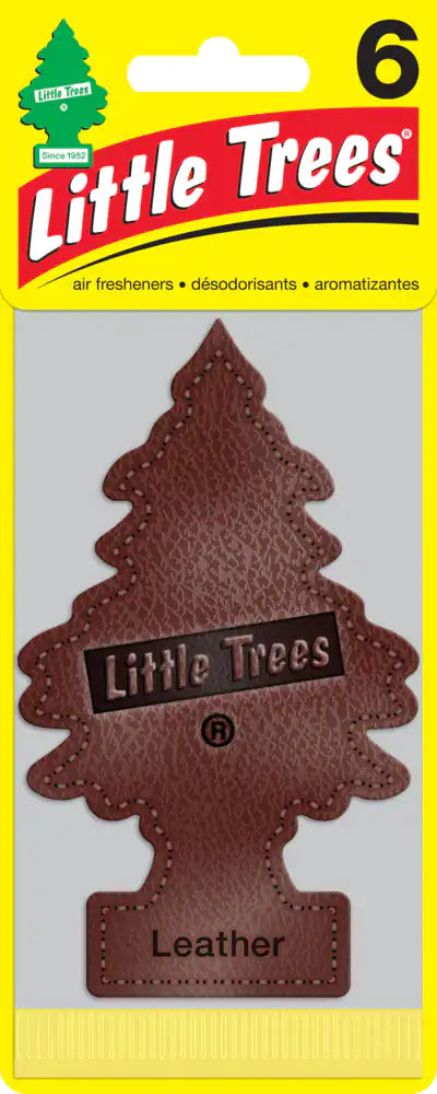 Little Trees Car Air Freshener (Pack of 24) Leather - Quecan