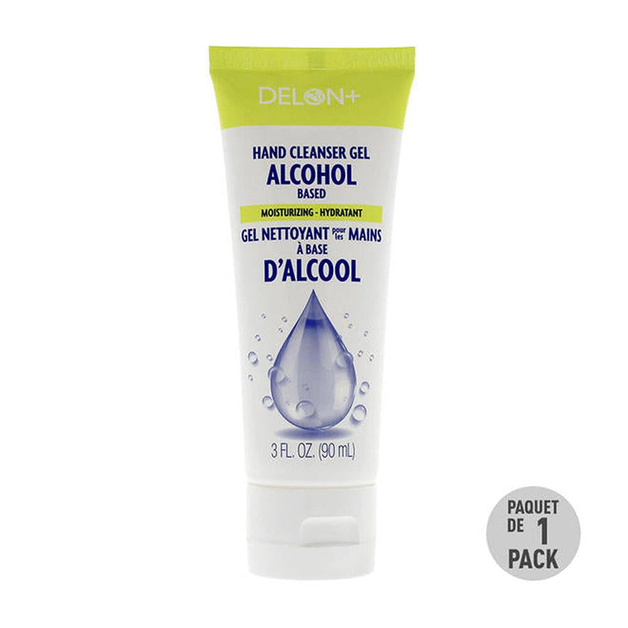 Delon+ - Hand Sanitizer/Cleanser Gel (90ML) - Quecan