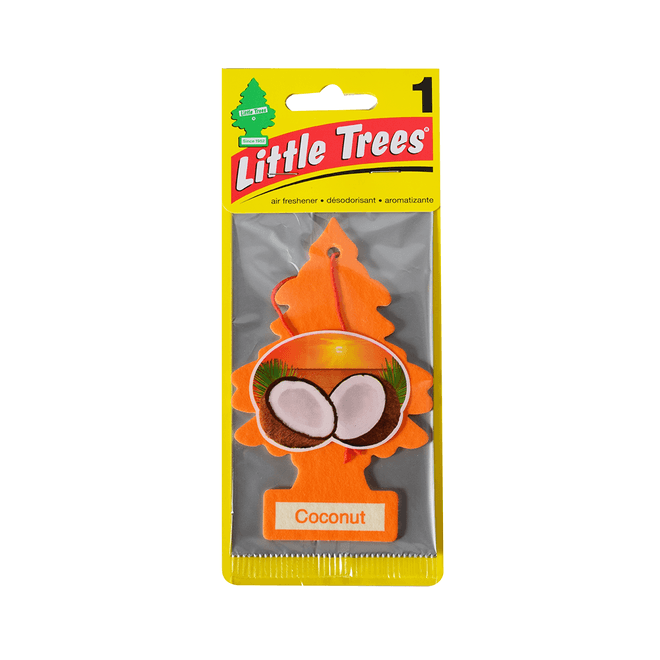 Little Trees Car Air Freshener (Pack of 24) Coconut - Quecan