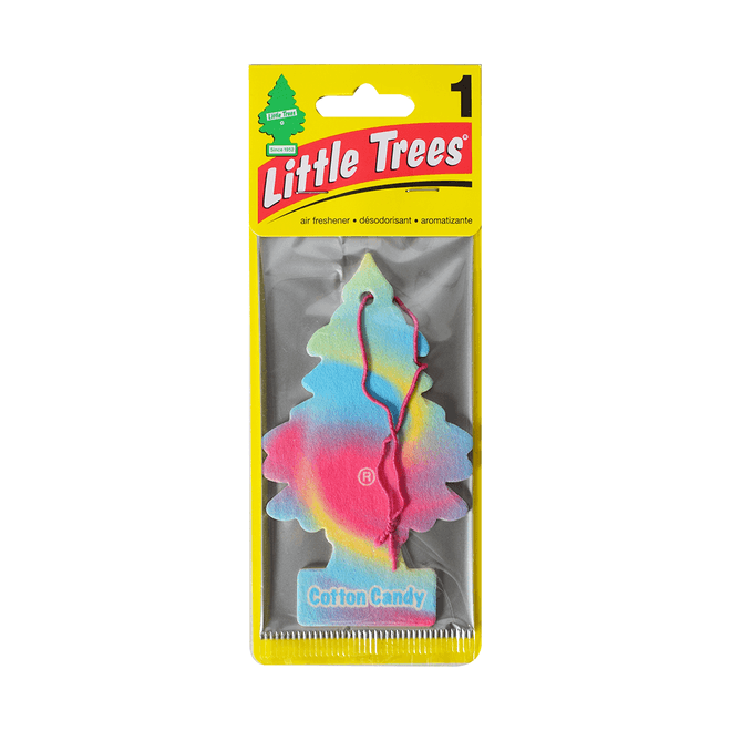 Little Trees Car Air Freshener (Pack of 24) Cotton Candy - Quecan