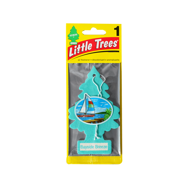 Little Trees Car Air Freshener (Pack of 24) Bayside Breeze - Quecan