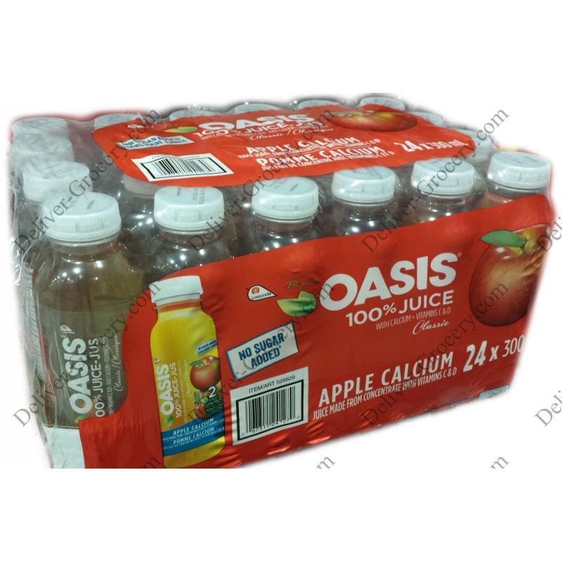 Oasis 100% Classic Juice - Apple (24 x 300ml) - Quecan