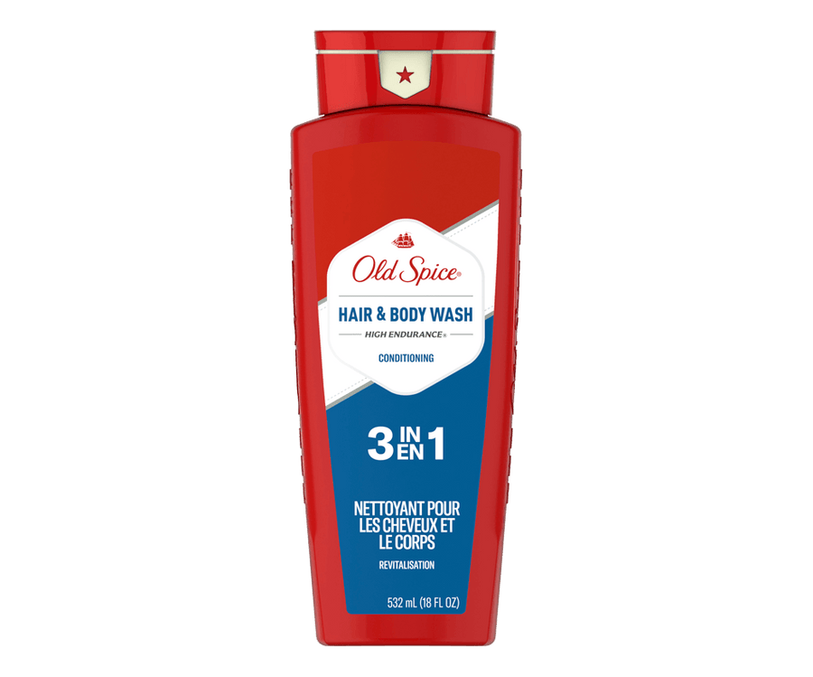 Old Spice Hair & Body Wash Conditioning 3 In 1 532ml - Quecan